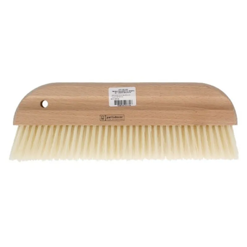 New Cerf Dellier Brosse alsacienne manche bois soie blanchie 29 cm