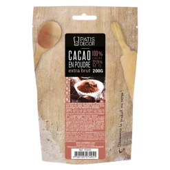 Clearance Cerf Dellier Cacao en poudre extra brut 200 g