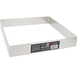 New Cerf Dellier Cadre à mousse inox H 4,5 cm 28 x 28 cm