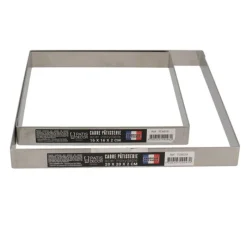 Clearance Cerf Dellier Cadre à pâtisserie inox H 2 cm - 16 x 16 cm