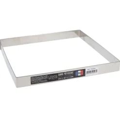 Online Cerf Dellier Cadre à pâtisserie inox H 2 cm - 20 x 20 cm