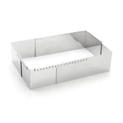 Best Cerf Dellier Cadre extensible inox rectangle Hauteur 5cm De Buyer
