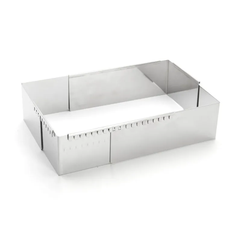 Best Cerf Dellier Cadre extensible inox rectangle Hauteur 5cm De Buyer