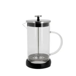 Clearance Cerf Dellier Cafetière à piston en verre couvercle noir - 600 ml
