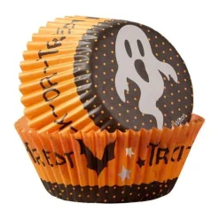 Online Cerf Dellier Caissette cupcake Halloween Fantôme Wilton (x75)