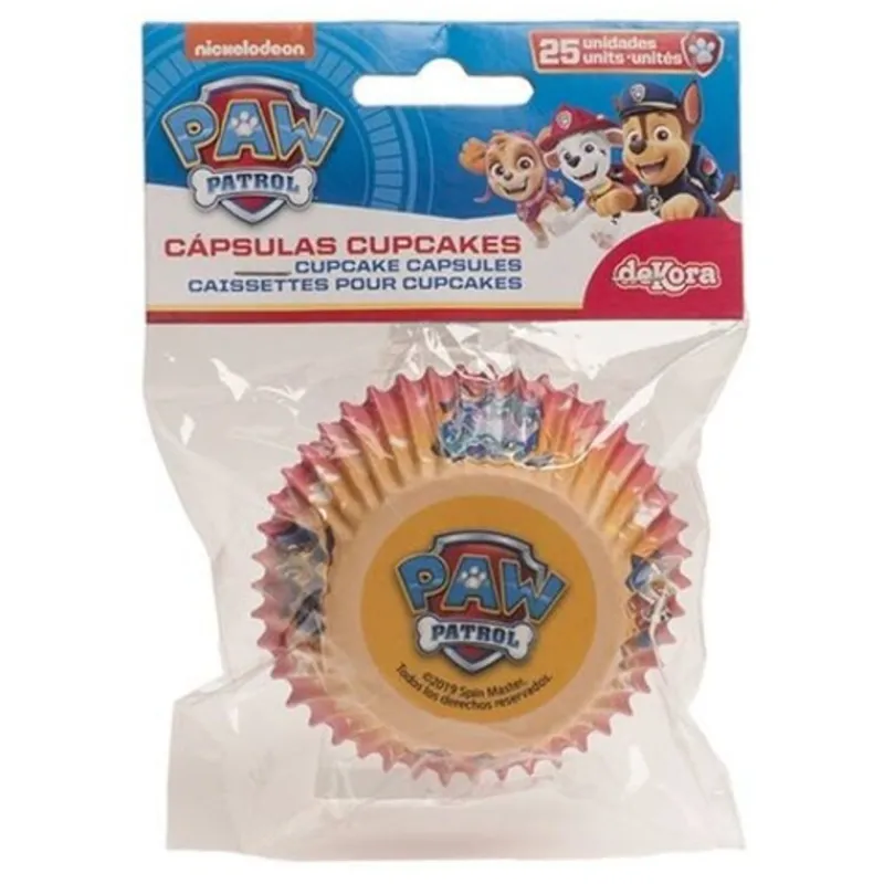 Online Cerf Dellier Caissette cupcake Pat Patrouille (x25)