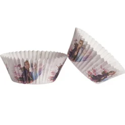 Hot Cerf Dellier Caissette cupcake Reine des Neiges (x25)