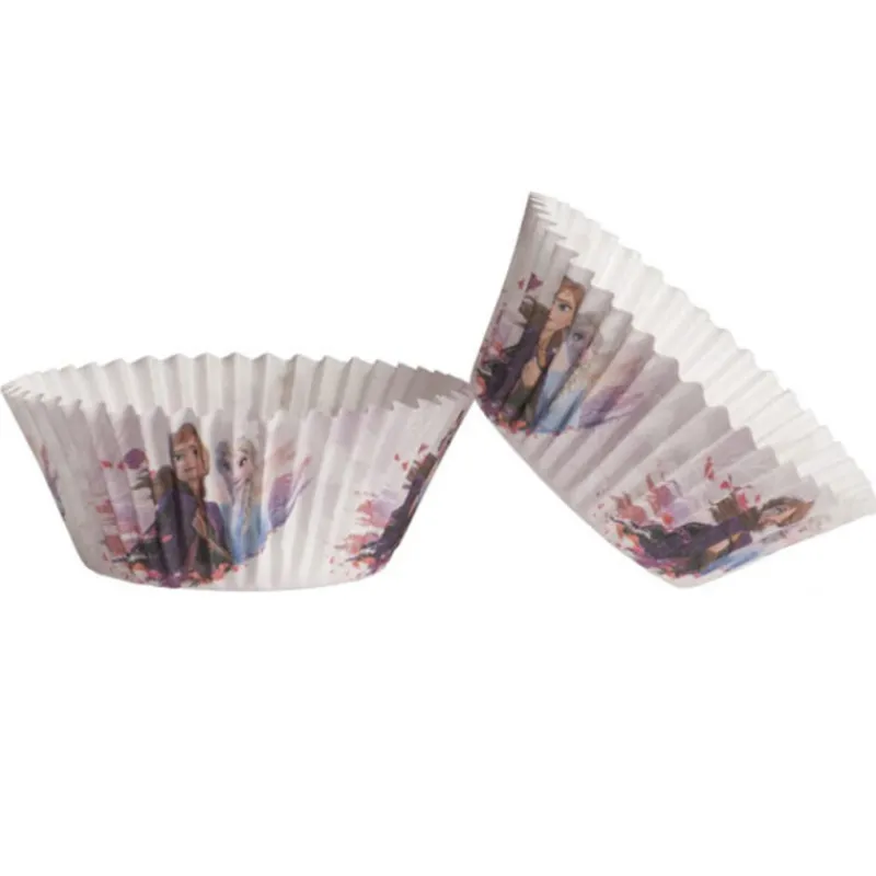 Hot Cerf Dellier Caissette cupcake Reine des Neiges (x25)