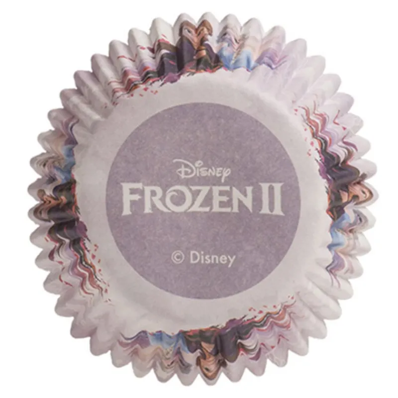 Hot Cerf Dellier Caissette cupcake Reine des Neiges (x25)