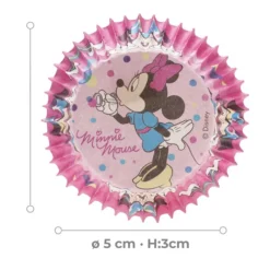 Clearance Cerf Dellier Caissettes à cupcake roses Minnie (x25)