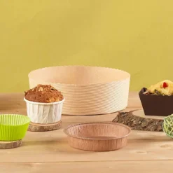 Online Cerf Dellier Caissettes cuisson papier bord roulé Optima 9 cm (x75)