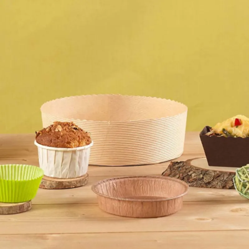 Online Cerf Dellier Caissettes cuisson papier bord roulé Optima 9 cm (x75)