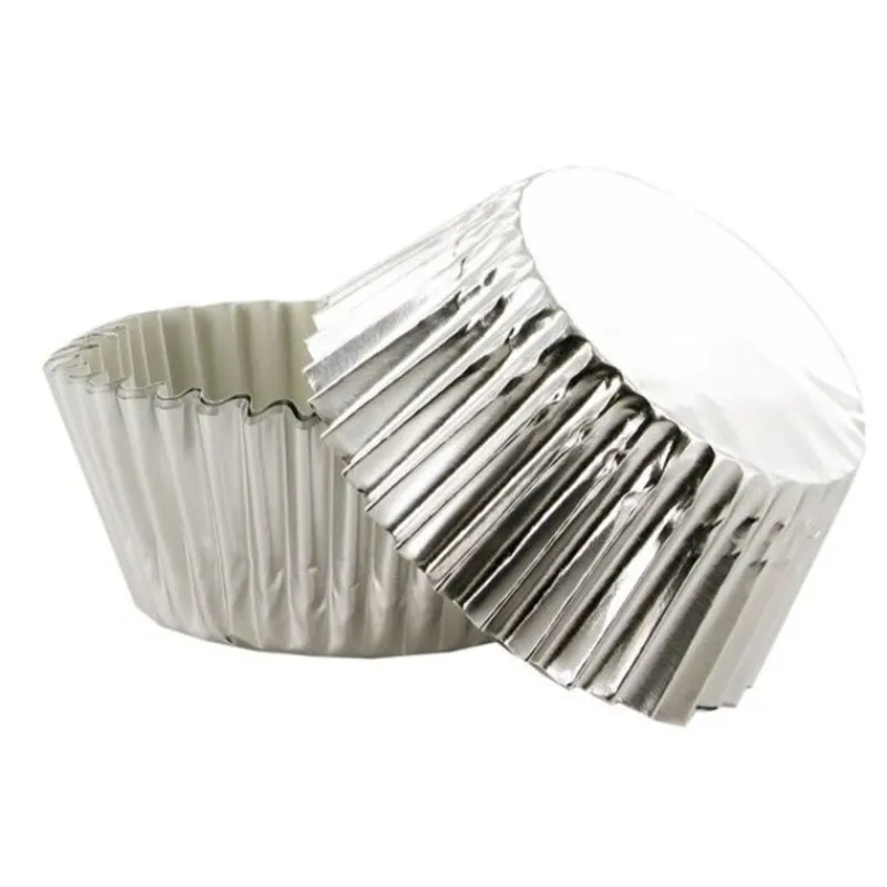 Outlet Cerf Dellier Caissettes cupcakes argentées (x50)