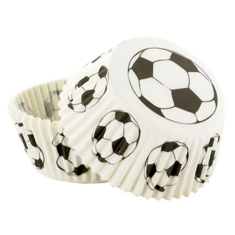 New Cerf Dellier Caissettes cupcakes "Football" (x50)