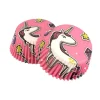 Cerf Dellier Caissettes cupcakes "Licorne rose" (x50)
