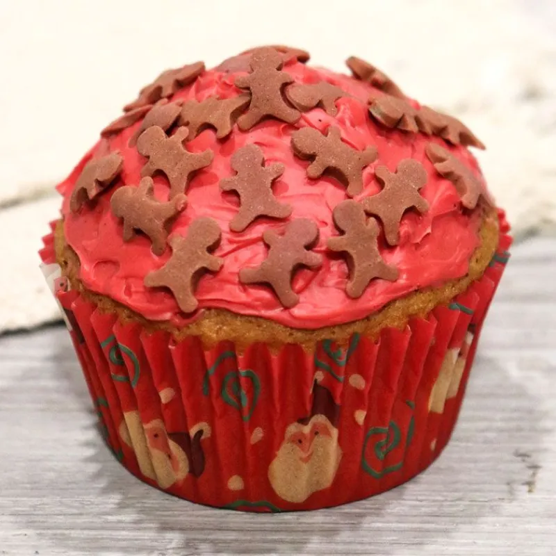 Cerf Dellier Caissettes cupcakes "Père Noël" (x50)