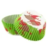 Best Cerf Dellier Caissettes cupcakes "Renne de Noël" (x50)