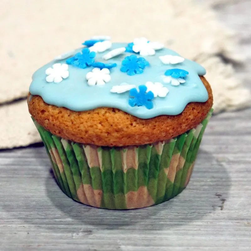 Online Cerf Dellier Caissettes cupcakes "Vichy vert anis" (x50)