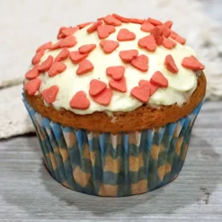 Discount Cerf Dellier Caissettes cupcakes "Vichy bleu" (x50)