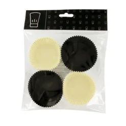 Online Cerf Dellier Caissettes de cuisson noires et blanches (x80)