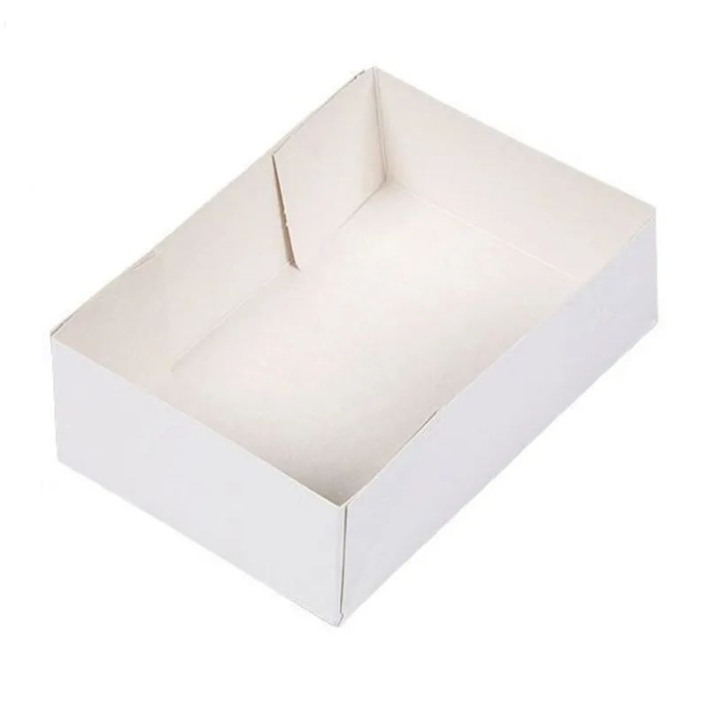 Hot Cerf Dellier Caissettes pâtissières blanches (x 100)