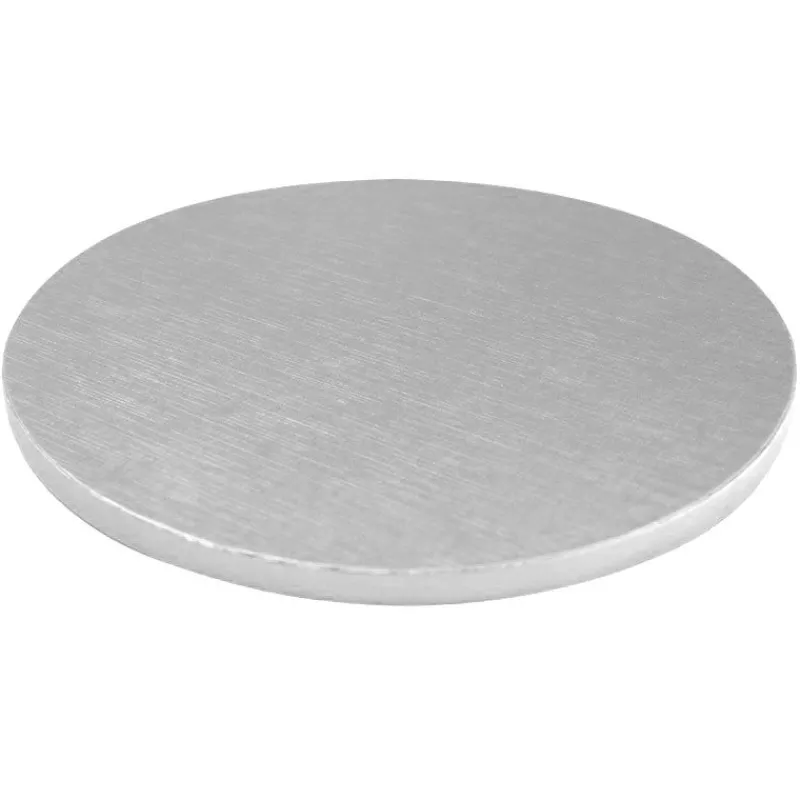 New Cerf Dellier Cake Drum Rond Argent Ø 25 cm