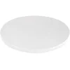 Cerf Dellier Cake Drum Rond Blanc Ø 30 cm
