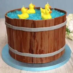 Discount Cerf Dellier Cake Drum Rond Bleu Ø 25 cm