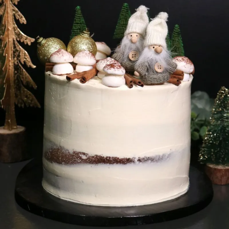 Discount Cerf Dellier Cake Drum Rond Noir Ø 35 cm