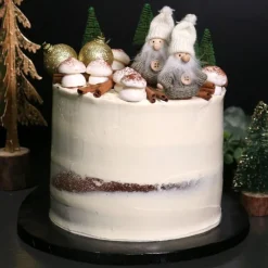 New Cerf Dellier Cake Drum Rond Noir Ø 40 cm