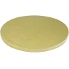 Cerf Dellier Cake Drum Rond Or Ø 20 cm