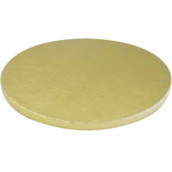 Cerf Dellier Cake Drum Rond Or Ø 20 cm