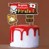 Outlet Cerf Dellier Cake topper assortis "Joyeux anniversaire" thème Pirates