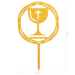 Online Cerf Dellier Cake topper Calice de communion
