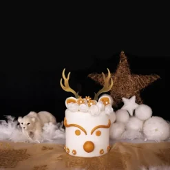 New Cerf Dellier Cake Topper Cerf Dorés