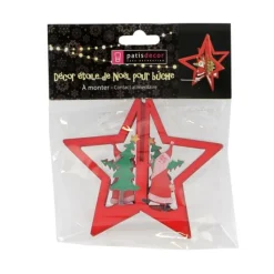 Sale Cerf Dellier Cake Topper Etoile de Noël