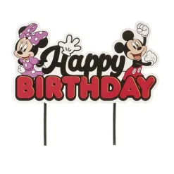 Best Cerf Dellier Cake Topper Happy Birthday Mickey et Minnie