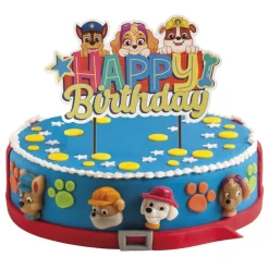 Online Cerf Dellier Cake topper Happy Birthday Pat Patrouille