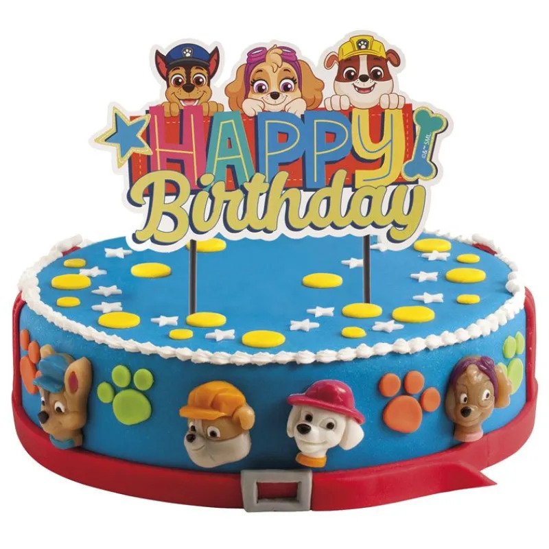 Online Cerf Dellier Cake topper Happy Birthday Pat Patrouille