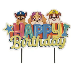 Online Cerf Dellier Cake topper Happy Birthday Pat Patrouille