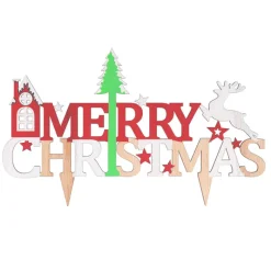 Clearance Cerf Dellier Cake topper Merry Christmas
