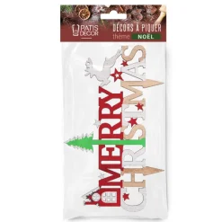 Clearance Cerf Dellier Cake topper Merry Christmas