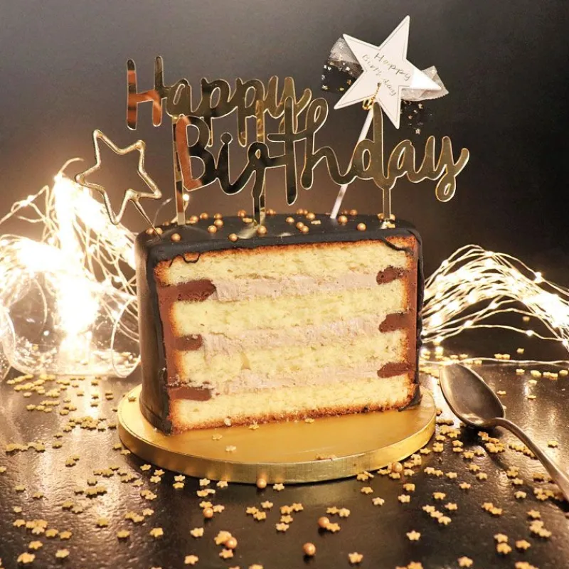 Discount Cerf Dellier Cake Topper étoile Happy Birthday