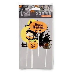 New Cerf Dellier Cake toppers assortis thème Halloween 2 (x5)