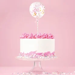 Outlet Cerf Dellier Cake toppers ballons & confettis (x2)