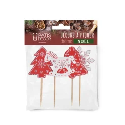 New Cerf Dellier Cake toppers mix de Noël 3