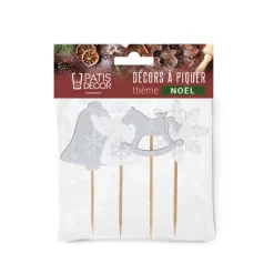 Clearance Cerf Dellier Cake toppers mix de Noël 4