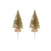 Online Cerf Dellier Cake toppers sapins dorés