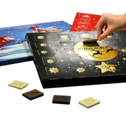 New Cerf Dellier Calendrier de l'avent à fabriquer noir