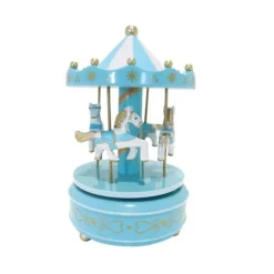 Sale Cerf Dellier Carrousel musical bleu